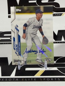 Anthony Volpe Auto Pro Debut 2020 Topps #PD-102 Baseball Card