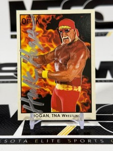 Hulk Hogan Auto 2010 Tri Star Obak #N9 WWF Wrestling Card
