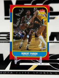 Robert Parrish Auto 1997 Fleer Decade of Excellence #15 Basketball Card
