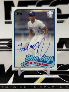 Fred McGriff Auto 2013 Topps Archives Fan Favorites #FFA-FM Baseball Card