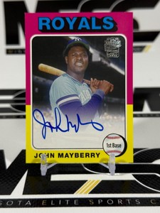John Mayberry Auto 2013 Topps Archives Fan Favorites #FFA-JM Baseball Card