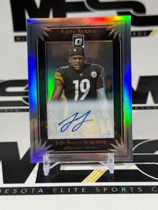 JuJu Smith-Schuster Auto 25 2019 Donruss Optic Elite Series #ES-9 Numbered 1425 Football Card