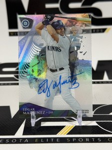 Edgar Martinez Auto 2014 Topps High Tek #HT-EM Baseball Card