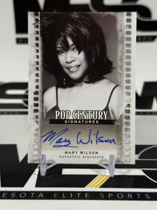 Mary Wilson Auto 2011 Leaf Pop Century Signatures #BA-MW1 Trading Card