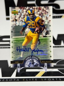 Harold Jackson Auto 2005 NFL Legends #LS-HJ Football Card