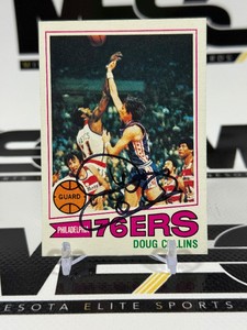 Doug Collins Auto 1977-78 Topps #65 Vintage Basketball Card