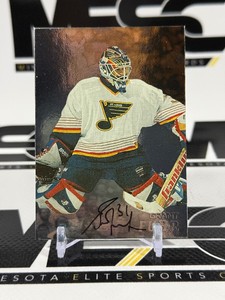 Grant Fuhr Auto 1998-99 In The Game Be A Player #122 Hockey Card