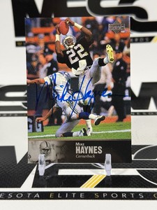 Mike Haynes Auto 1997 Upper Deck NFL Legends #AL-115 Football Card