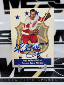 Red Kelly Autograph Hockey Card