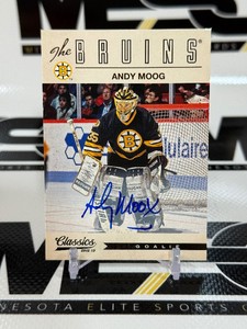 Andy Moog Autograph 2012-13 Classics #89 Hockey Card