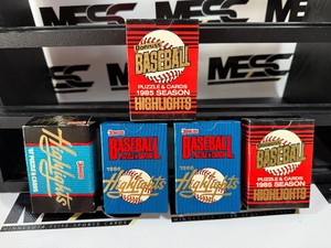 Oddball Baseball Card Lot #3 - 5 Small Sets of Donruss 1985, 1986, 1987 Highlights