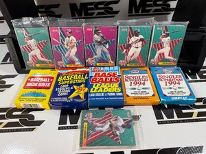 Oddball Baseball Card Lot #5 - Multiple Small Sets - Fleer, Kraft, Score