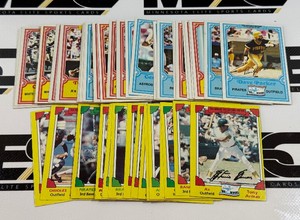 1981 and 1982 Drake Big Hitters Vintage Baseball Card Lots