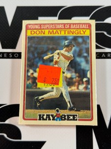 1986 KayBee Young Superstars of Baseball Vintage Card Set - 2nd Year Kirby Puckett