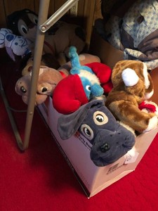 Pound Puppies, Smurf and other stuffed animals