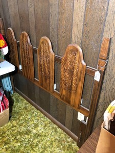 Headboard with frame matches 304, 308, 338