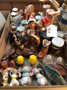 Salt and pepper shaker collection