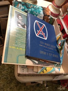 85th Infantry book, World War II record, MN maps and tapestry