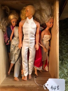 Barbie and Ken dolls