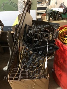 Metal ware - shelves, book rack and more