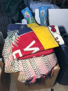 Garden flags and rugs