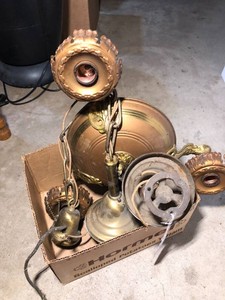 Vintage light fixture