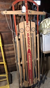 Wood sleds