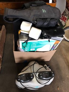 Finger pulse oximeter, Homedics back item and other healthcare items