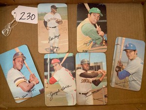 Vintage Topps baseball cards