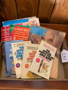 Glencoe Auto Napa pinup posters and adult joke books