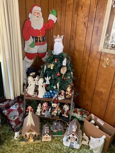 Large assortment of Christmas, some vintage