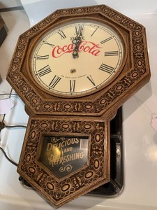 Coca-Cola electric clock