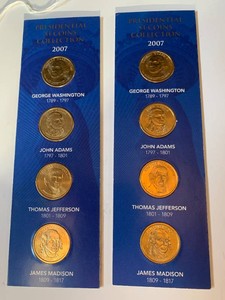 Presidential Dollar coins US Mint (2)