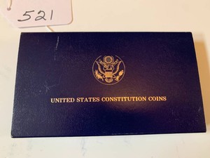 United States Constitution 200th Anniversary 1987 Commemorative Silver Dollar