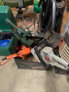 Electric hedge trimmers, Craftsman and Black and Decker