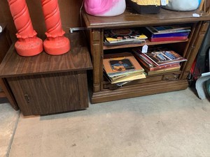 Cabinet and end table
