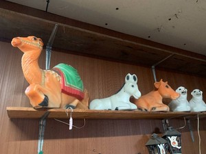5- Blow molds, all on shelf