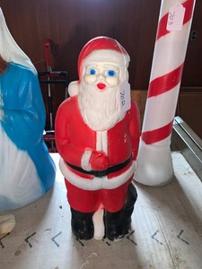 Table top Santa blow mold