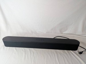 onn. 2.0-Channel Bluetooth Soundbar with Power Cord  Black  Tested, Works