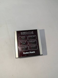 Radio Shack Executive Stress Eliminator  Six-Button Sound Effects Box #60-2214, Untested