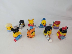 NWT 9-Piece Character Rubber Duck Lot  Disney Favorites, Batman & Wonder Woman
