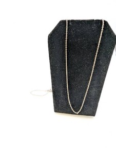 Sterling Silver Fine Cable Chain Necklace  18 Inches, 1.2 Grams