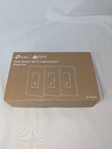 NIB TP-Link Kasa HS200P3 Smart Wi-Fi Light Switches  Single-Pole, Boxed 3-Pack