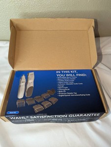 NIB, Open Box Wahl Model 5622 Rechargeable Beard Trimmer & NoseEar Detailer Kit