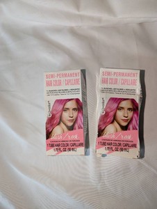 NIB Bcolor BlushRos Semi-Permanent Hair Color  Two 1.70 oz. Boxes
