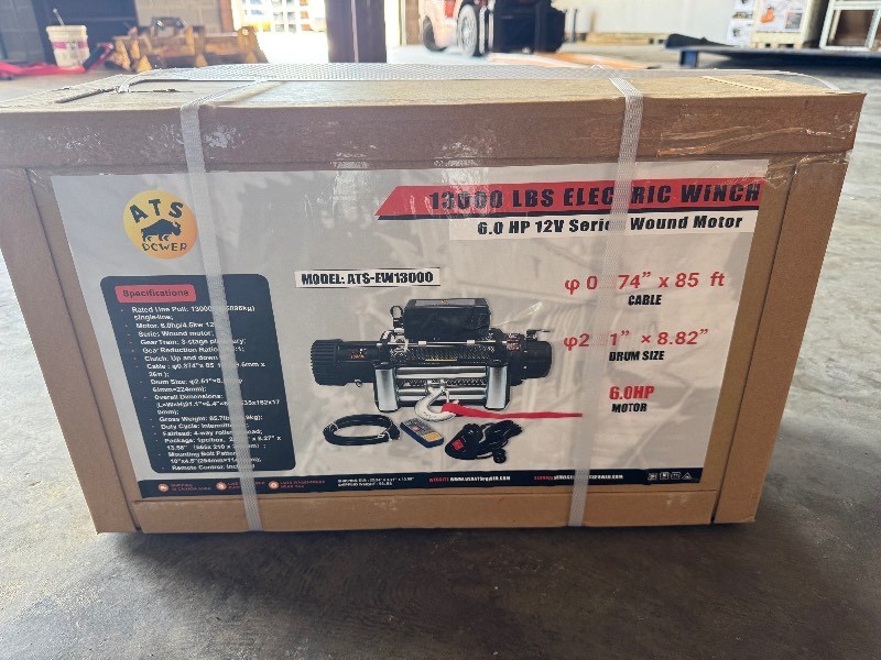 ATS 13,000lb Electric Winch