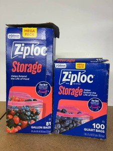 Ziploc Gallon and Quart Bags