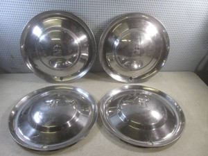 (D-3) Set of 4 1953 Plymouth Wheel Covers Mopar 15 Hubcaps