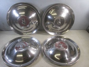 (BSB) Set of 4 Vintage 1951-1952 Dodge Desoto Wheel Covers Mopar 15 Hubcaps