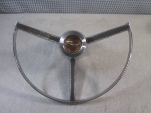 (F-0) Vintage 1966 Chrysler Horn Ring and Cap 30751-2530215